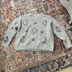 Cute boutique gray sweater